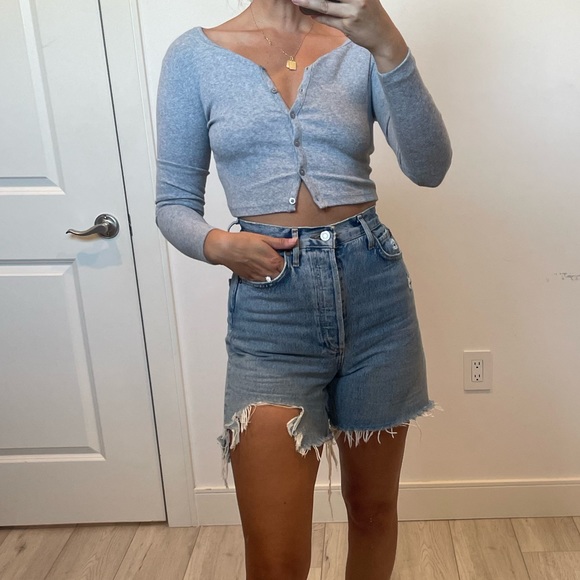 Aritzia Button Up Long Sleeve - Picture 7 of 12